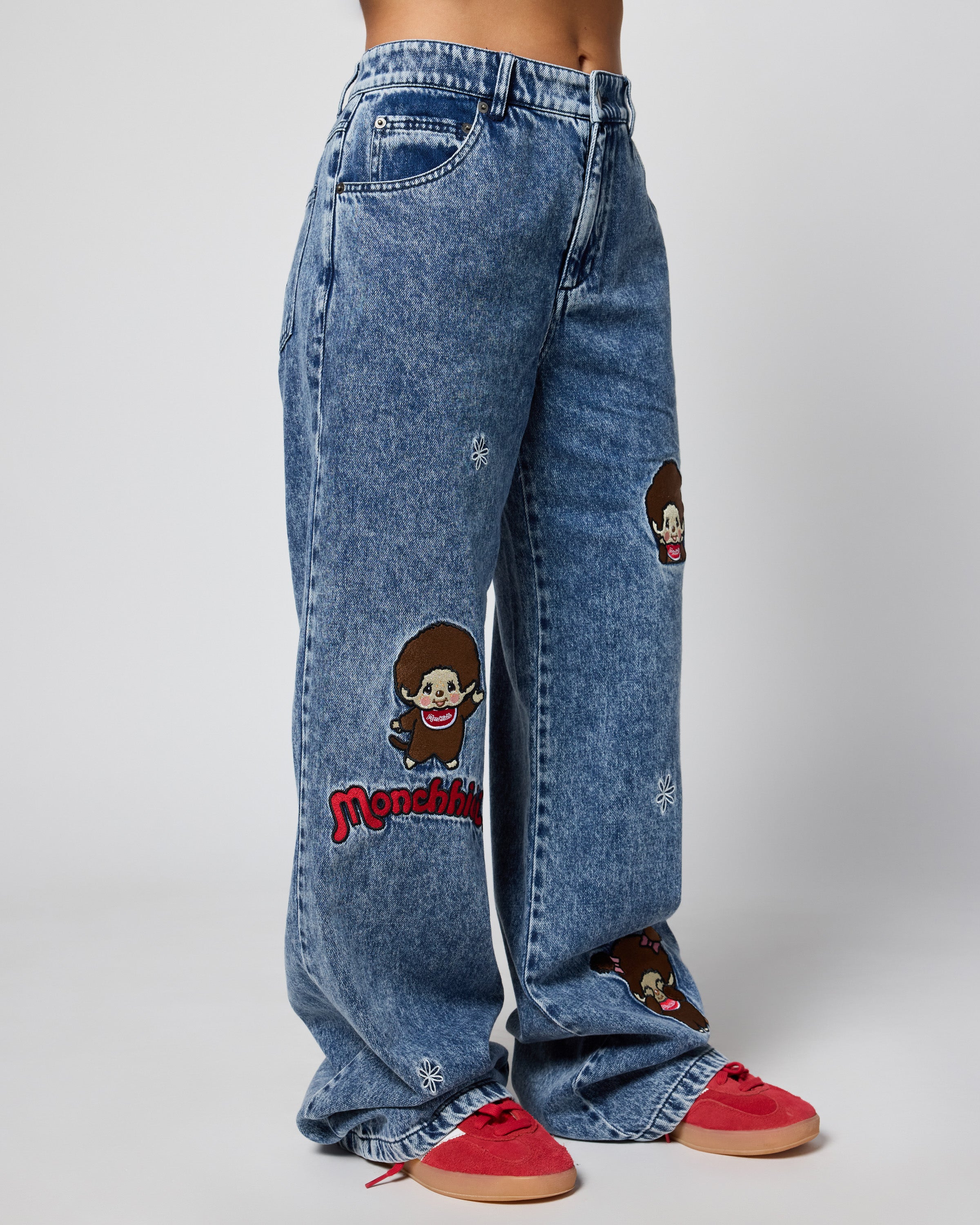 Monchhichi™ Washed Jeans – Samii Ryan