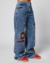 Monchhichi™ Washed Jeans