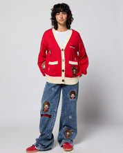 Monchhichi™ Oversized Cardigan