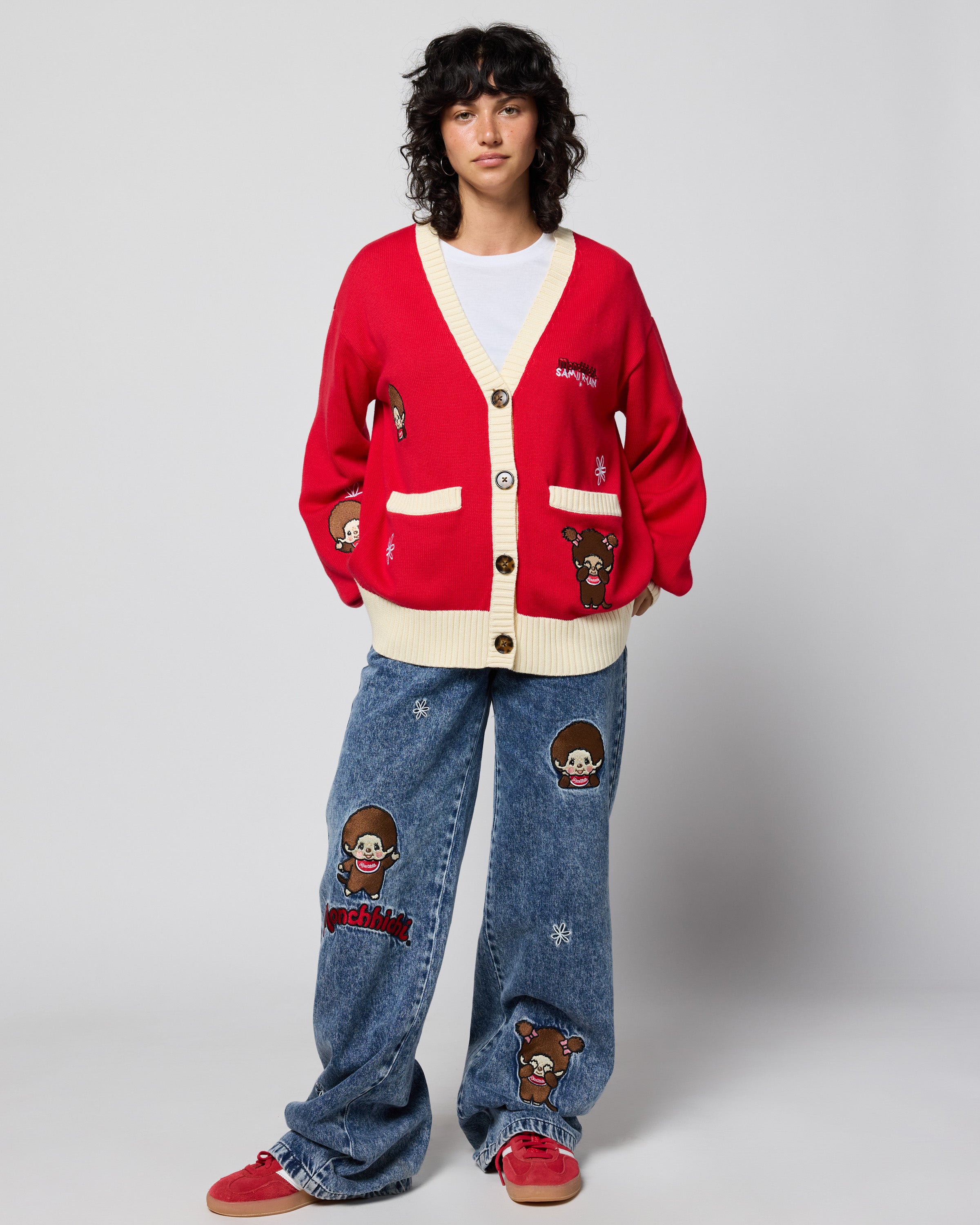 Monchhichi™ Oversized Cardigan