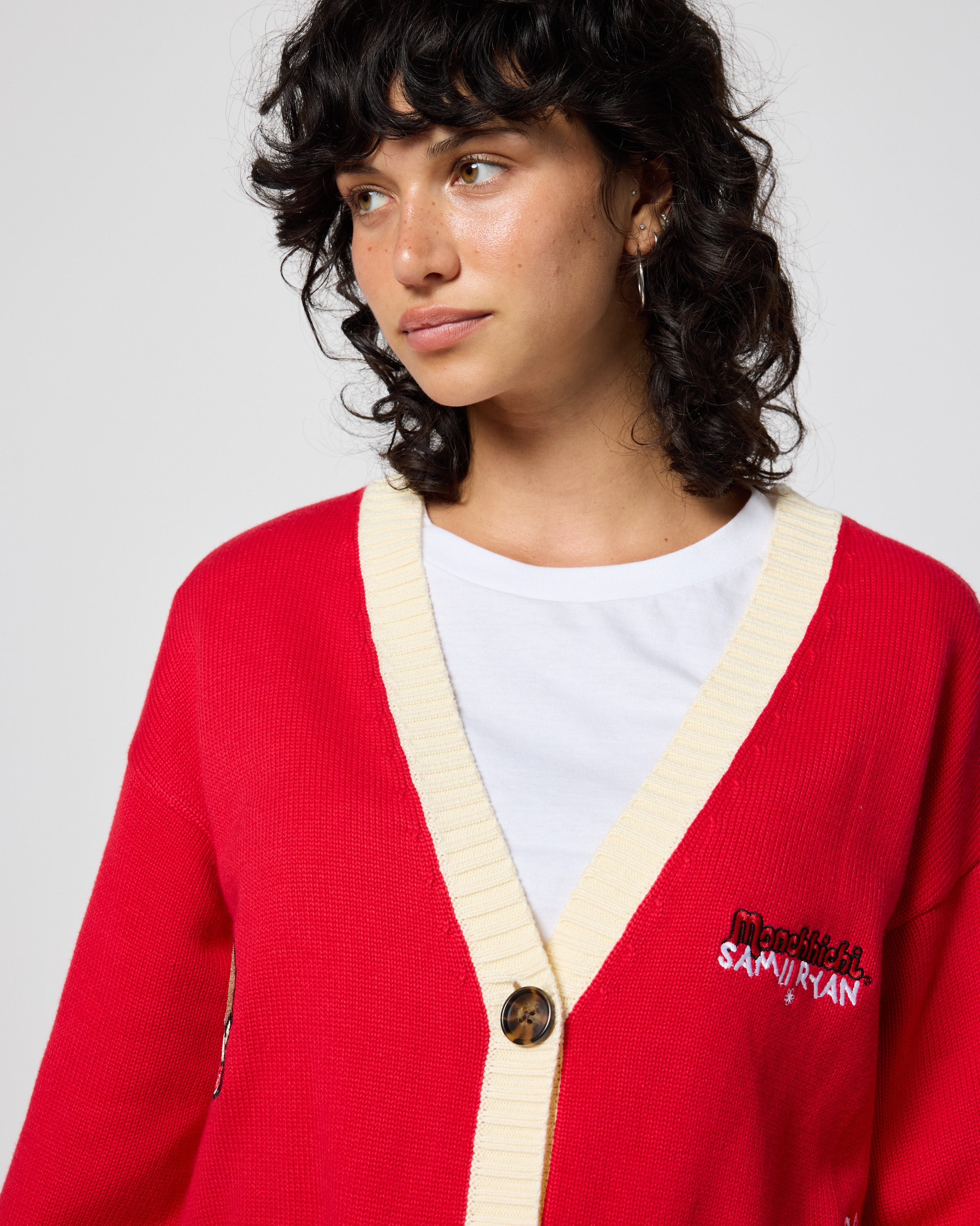 Monchhichi™ Oversized Cardigan