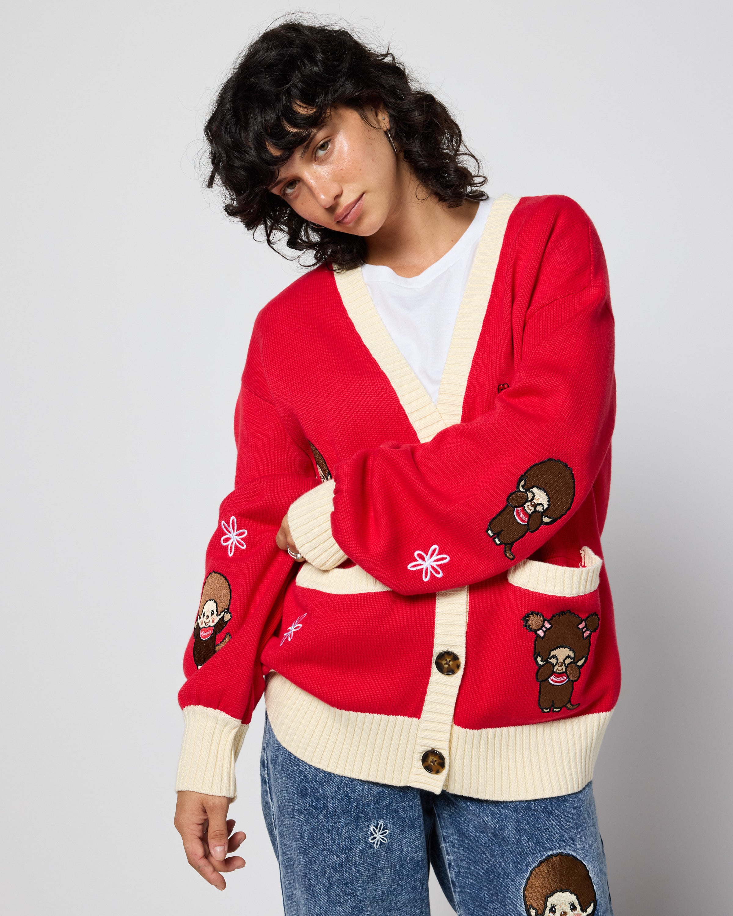 Monchhichi™ Oversized Cardigan – Samii Ryan