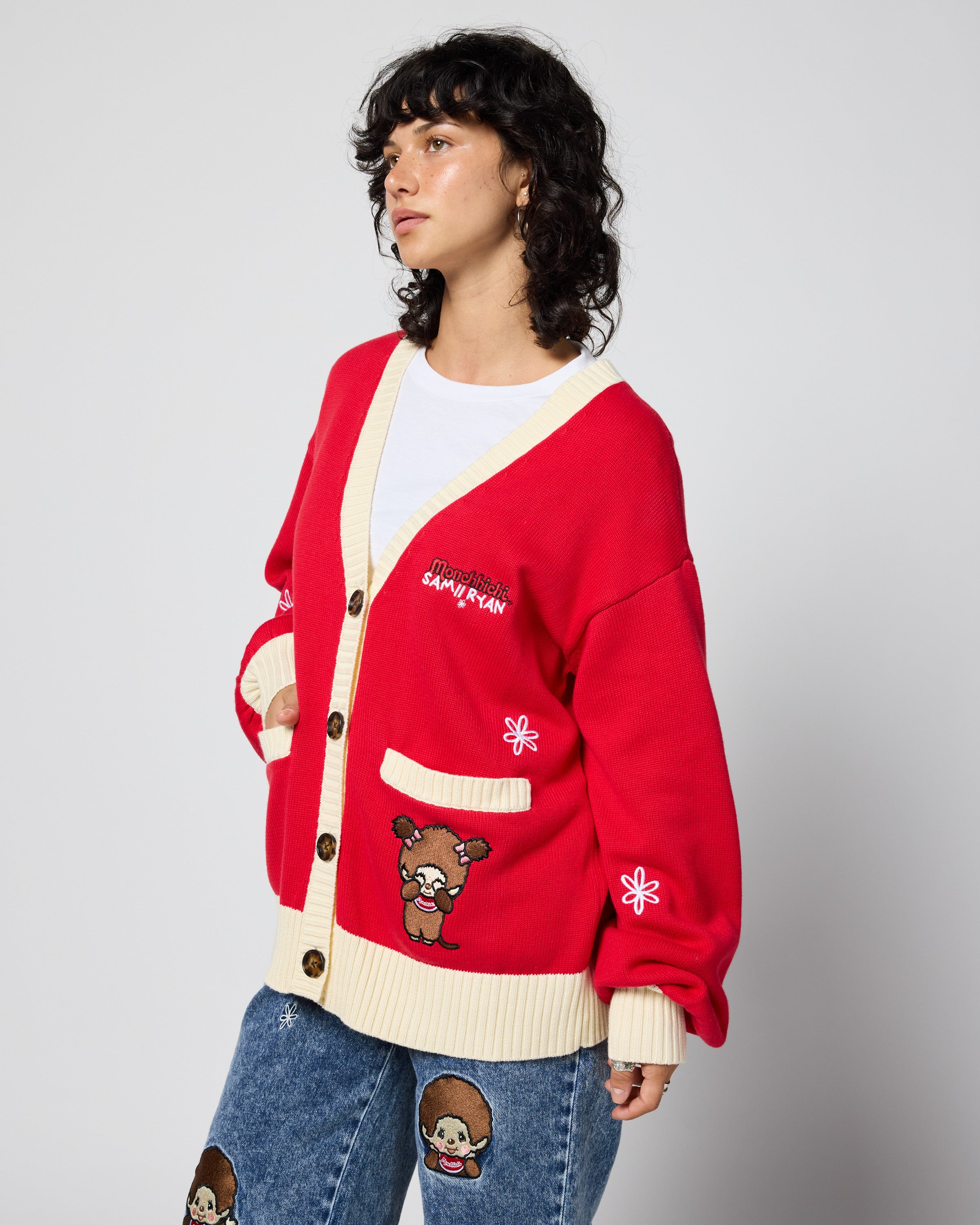 Monchhichi™ Oversized Cardigan