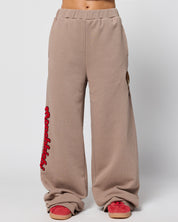 Monchhichi™ Vintage Wash Sweatpants, Brown