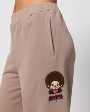 Monchhichi™ Vintage Wash Sweatpants, Brown