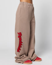 Monchhichi™ Vintage Wash Sweatpants, Brown
