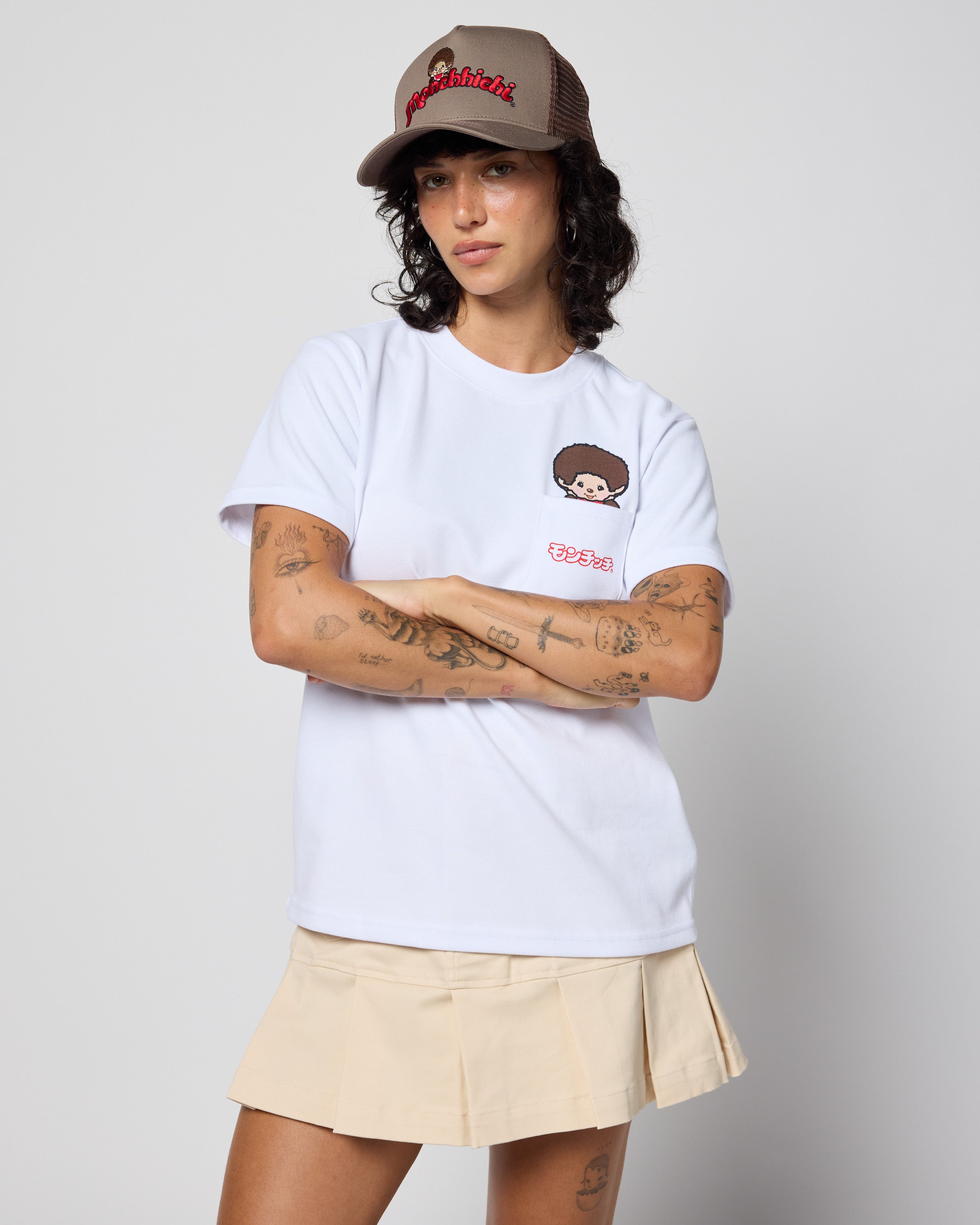 Monchhichi™ Logo Boxy Tee