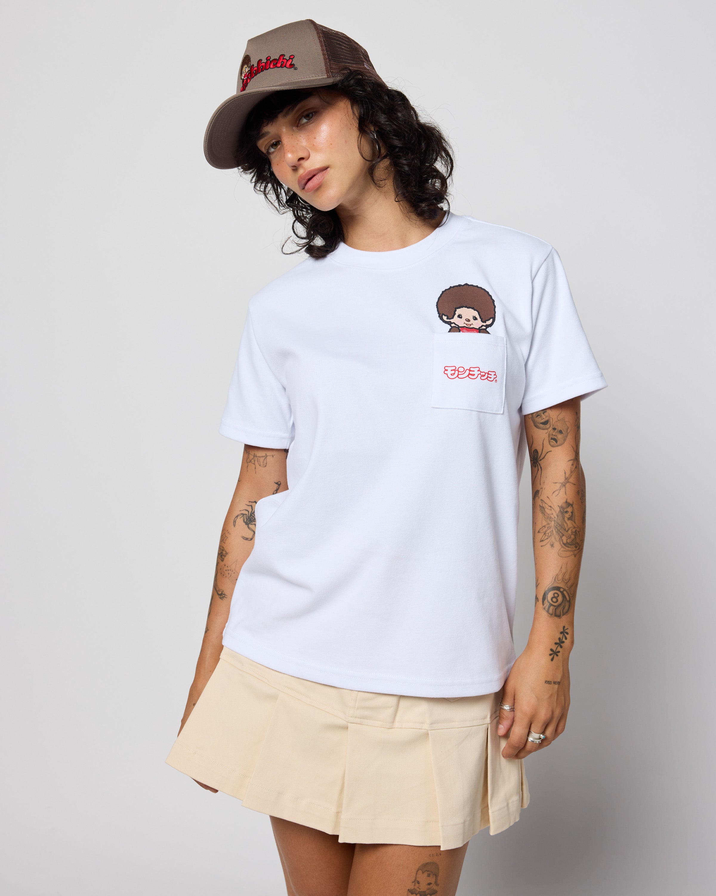 Monchhichi™ Logo Boxy Tee