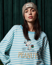 Peanuts The Meaning Of Happiness Beanie, Brown