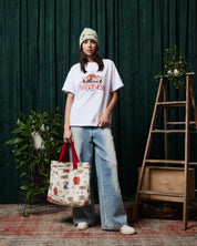 Peanuts The Meaning Of Happiness Tote Bag