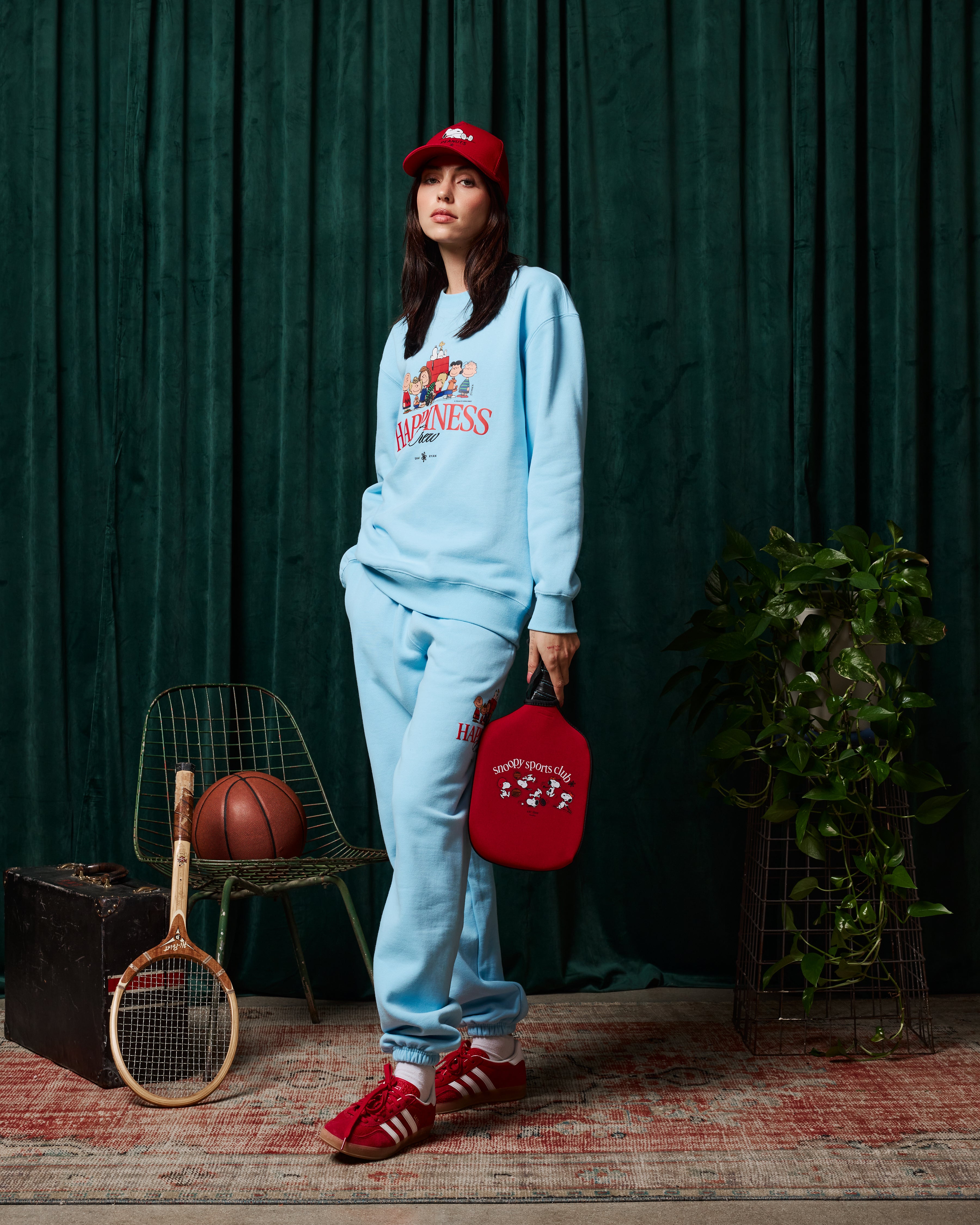 Peanuts Happiness Crew Sweatpants