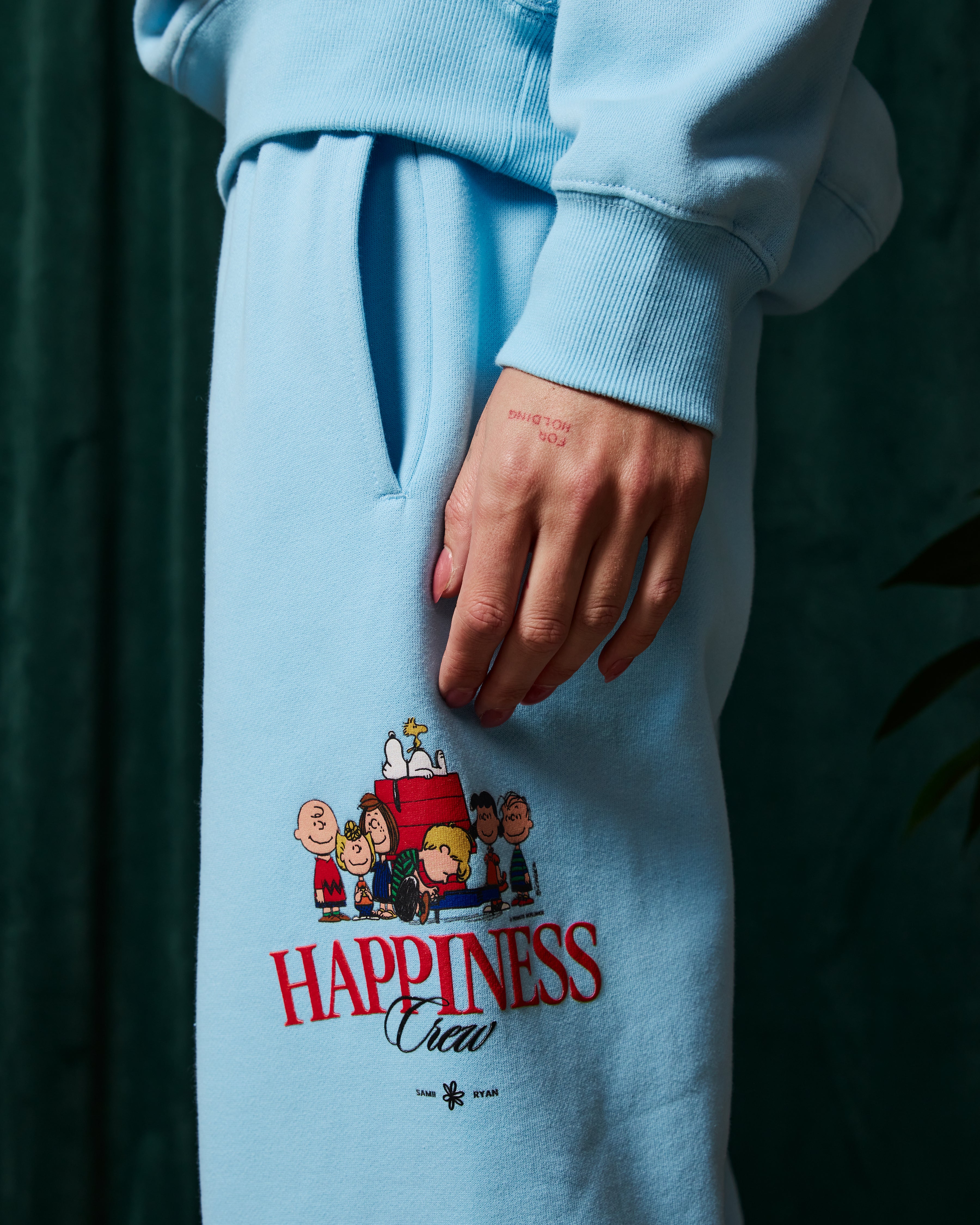 Peanuts Happiness Crew Sweatpants