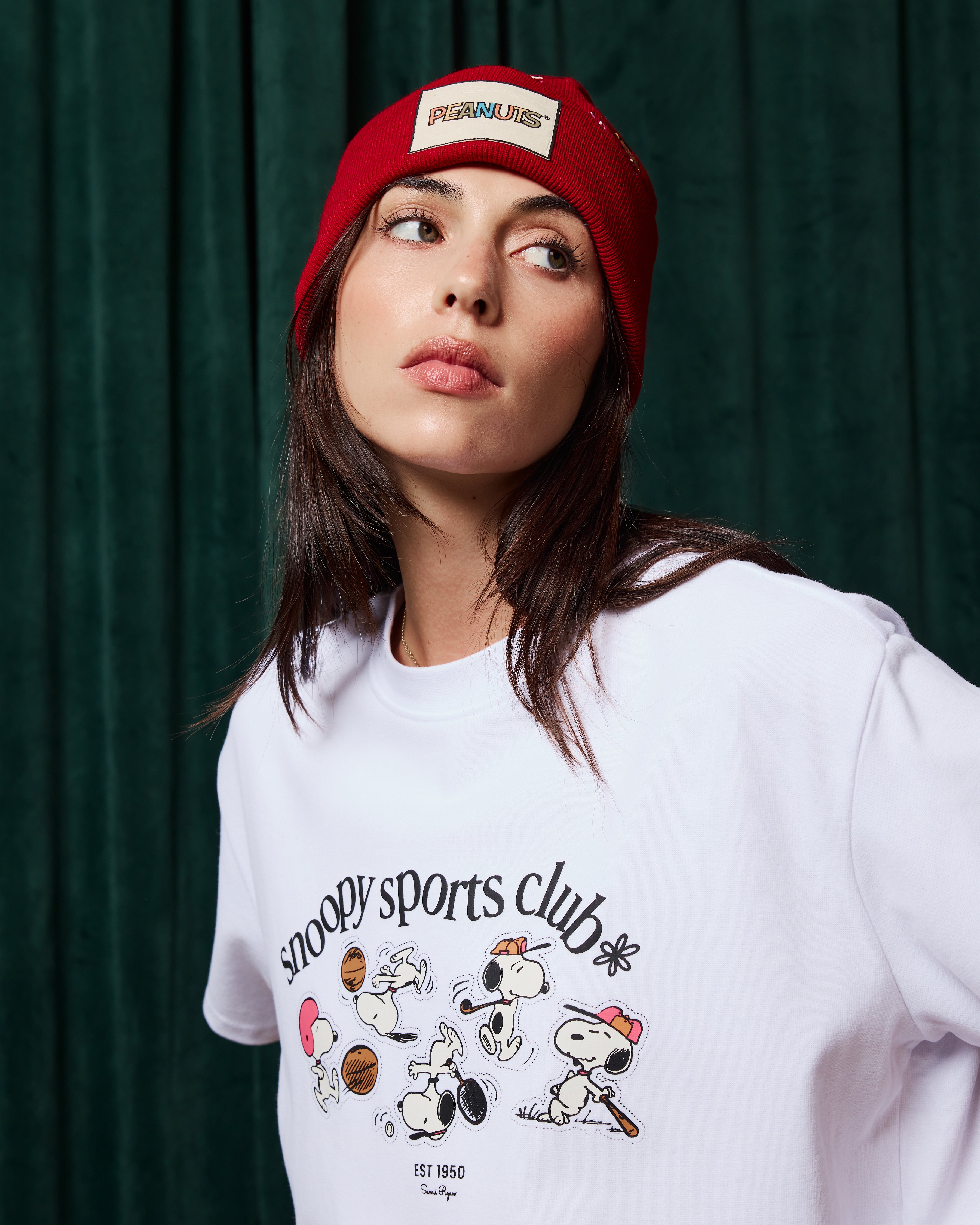 Snoopy Sports Club Oversized Tee