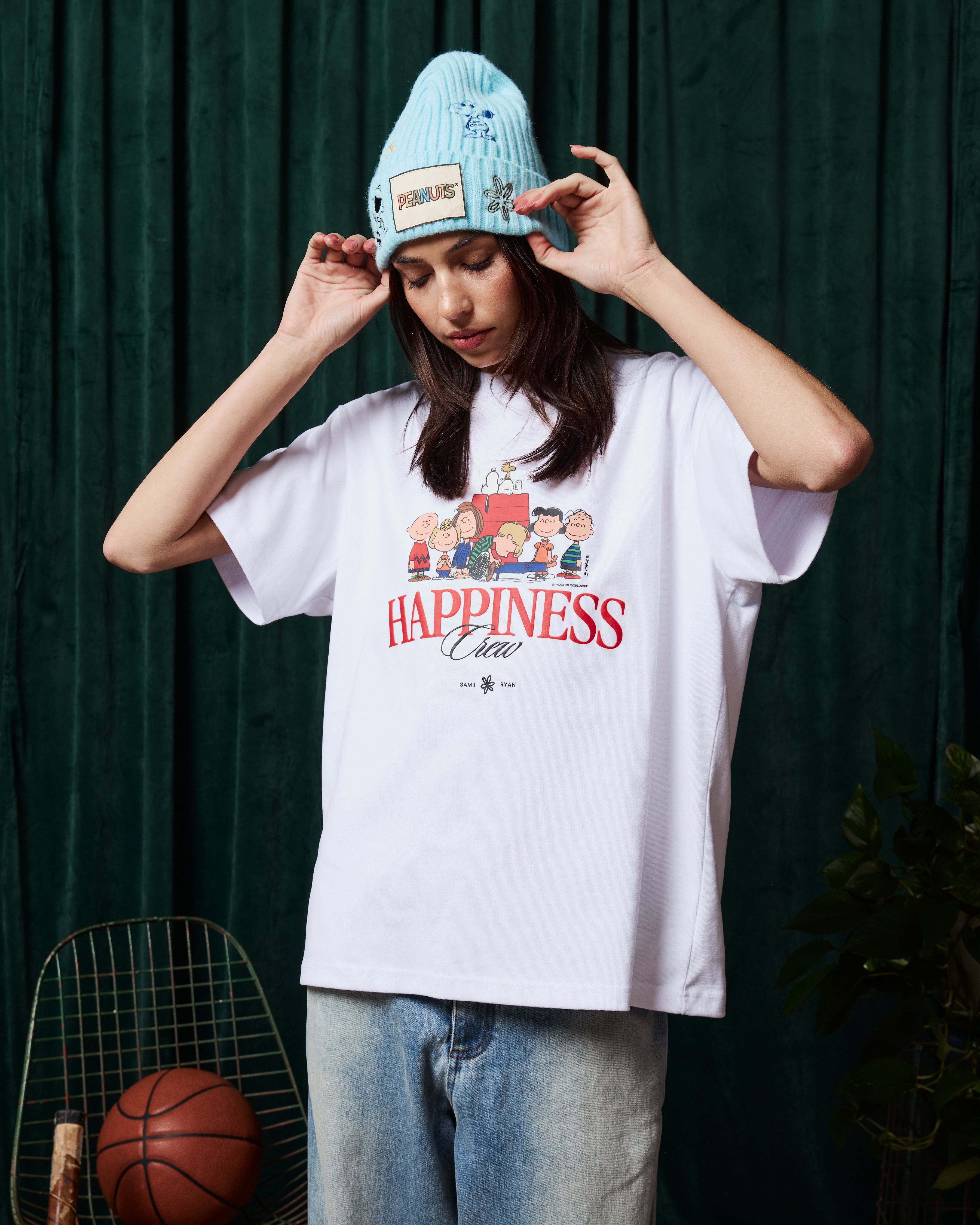 Peanuts Beanie, Blue