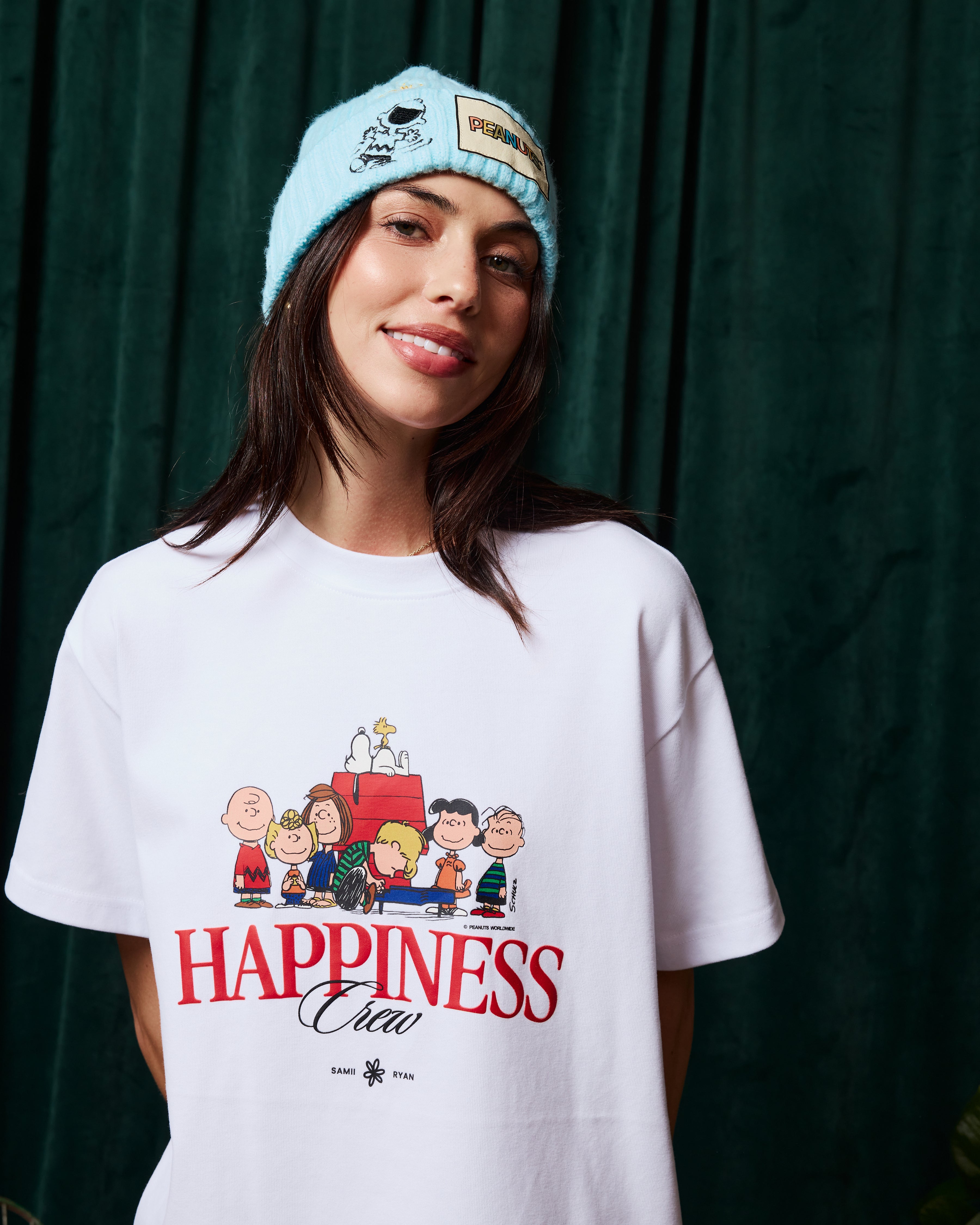 Peanuts Beanie, Blue