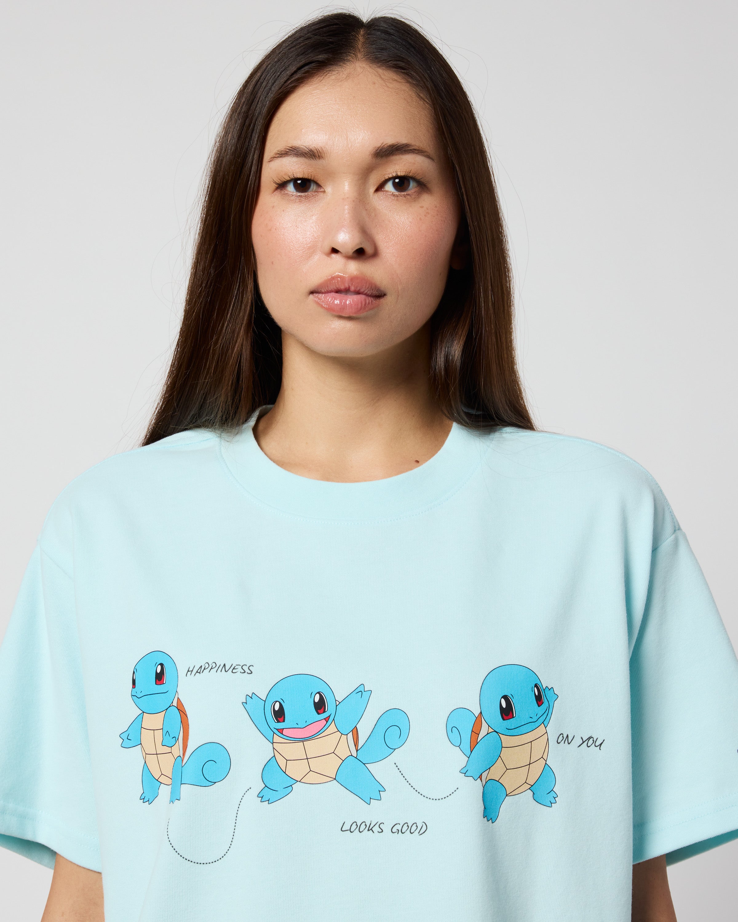 Squirtle Oversized Tee, Blue