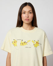 Pikachu Oversized Tee, Yellow