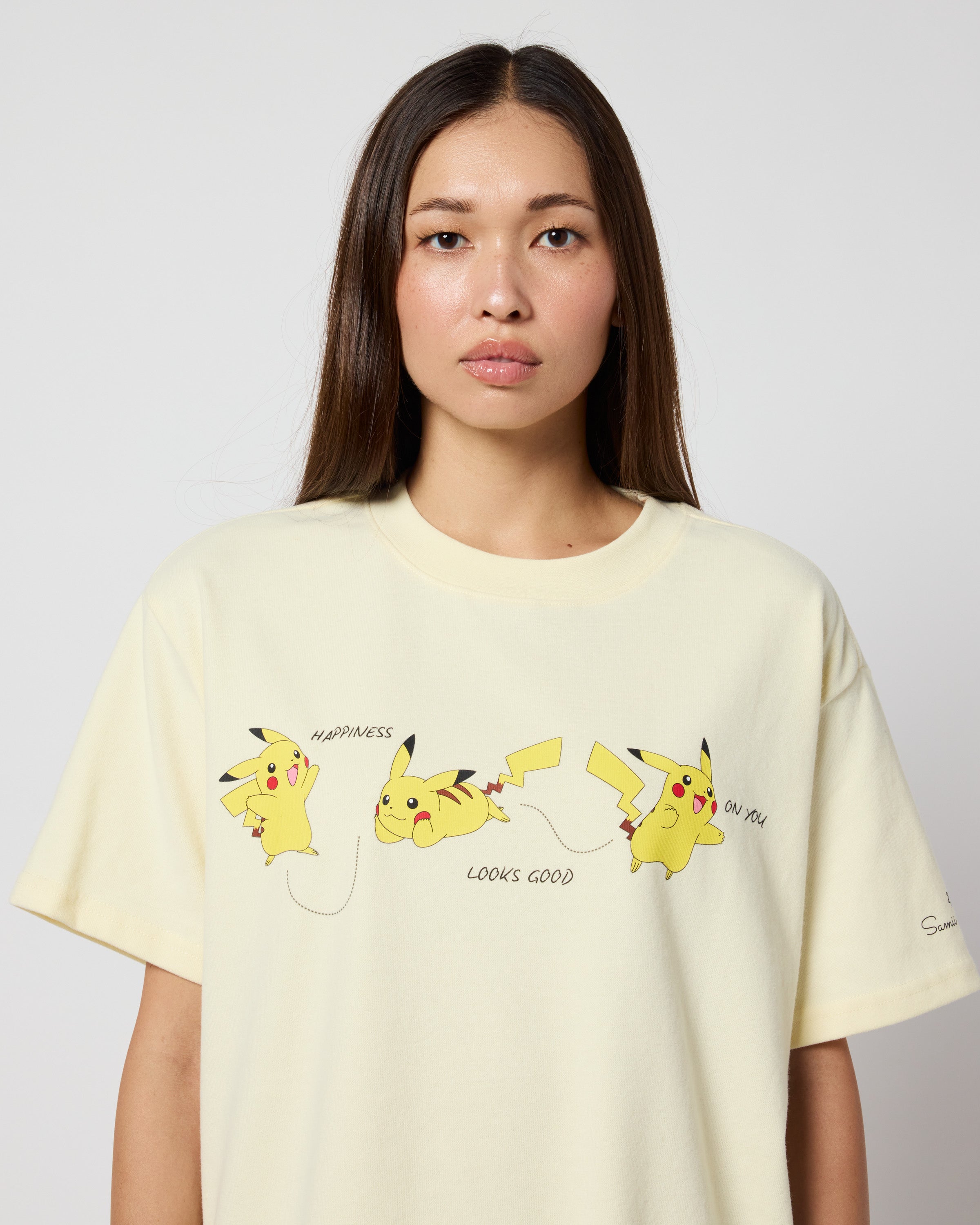 Pikachu Oversized Tee, Yellow