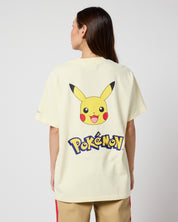Pikachu Oversized Tee, Yellow