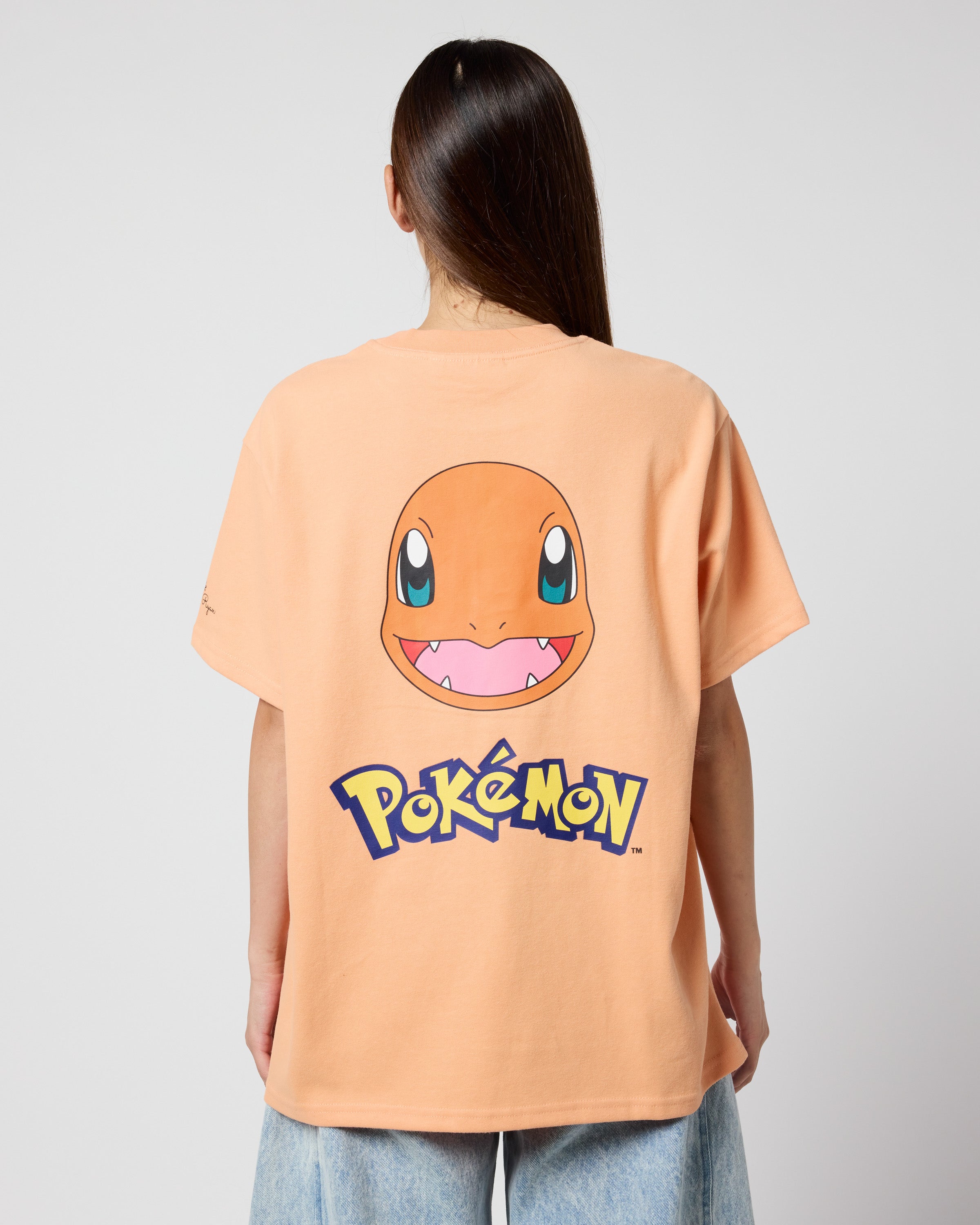 Charmander Oversized Tee, Orange