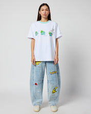 Bulbasaur Oversized Tee, White