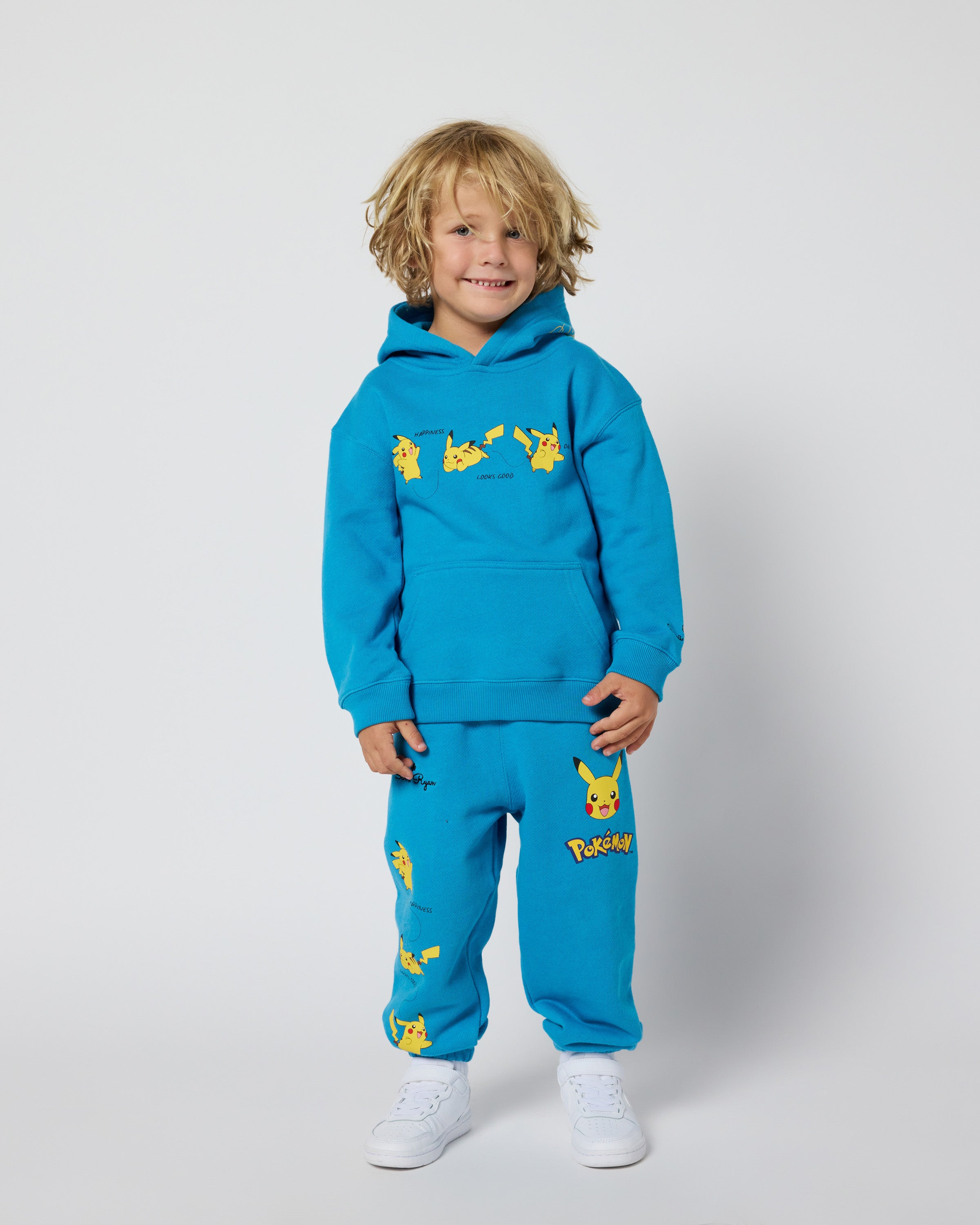 Kids- Pikachu I Choose Happiness Hoodie