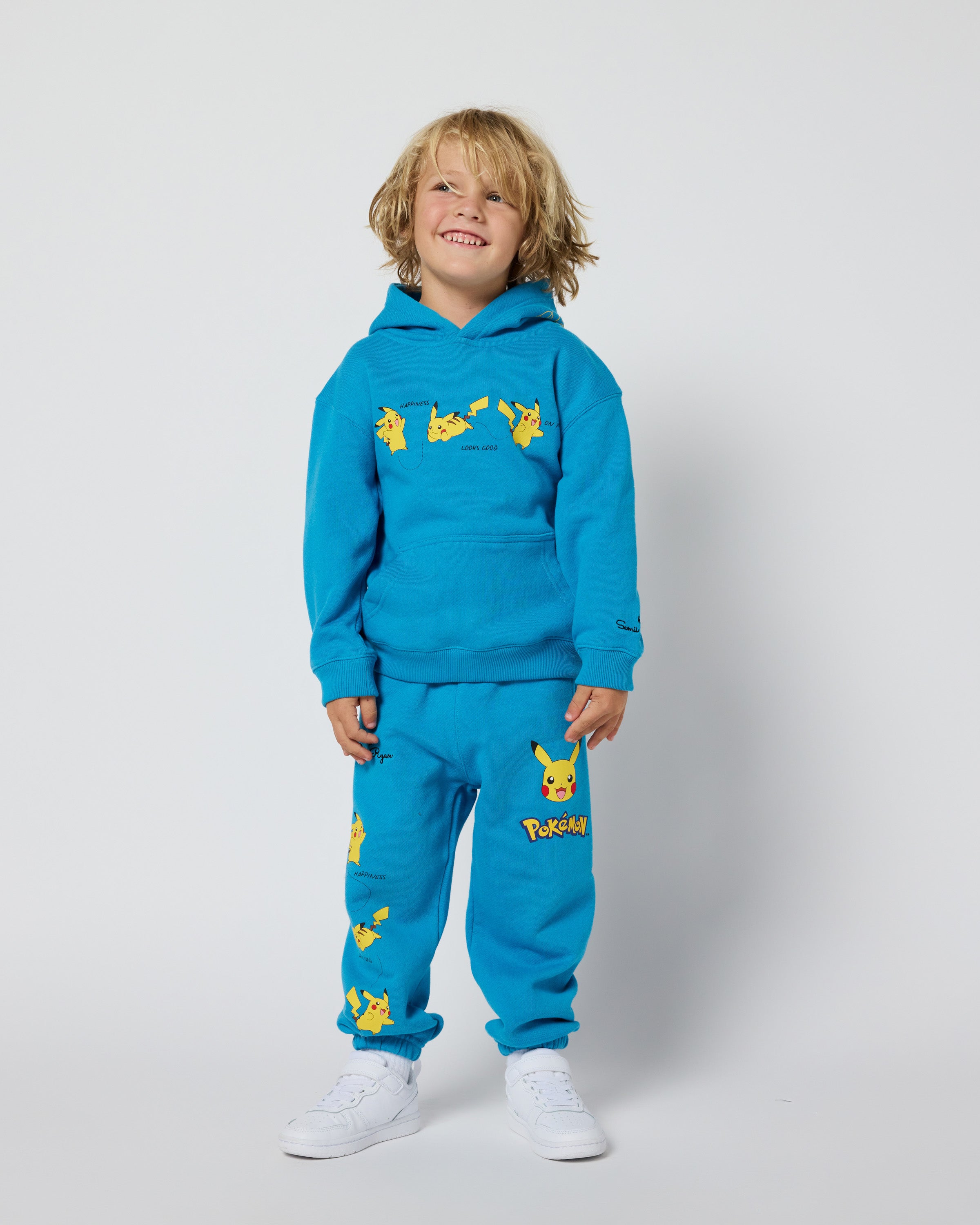 Kids- Pikachu I Choose Happiness Hoodie