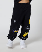 Kids- Pikachu Keep It Electric Sweatpants, Black