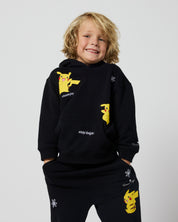 Kids- Pikachu Keep It Electric Hoodie, Black