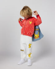 Kids- Pikachu Brighten Your Day Zip Up Hoodie