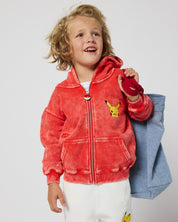 Kids- Pikachu Brighten Your Day Zip Up Hoodie