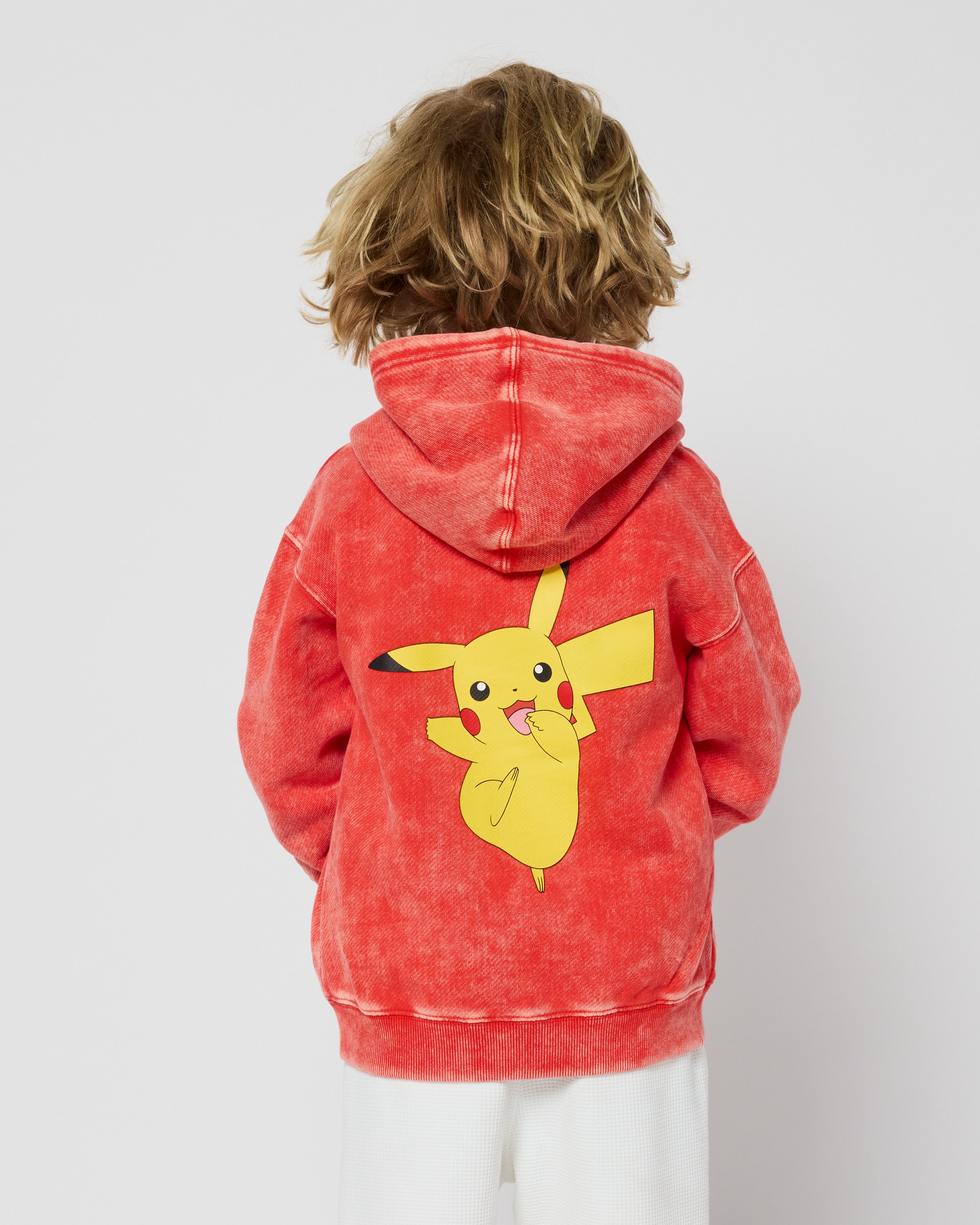 Kids- Pikachu Brighten Your Day Zip Up Hoodie