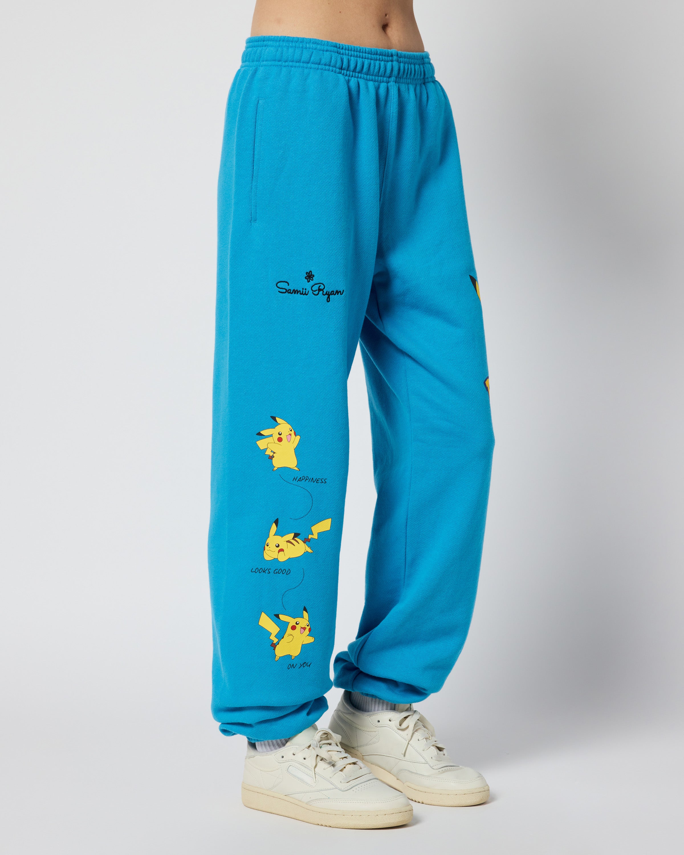 Pikachu I Choose Happiness Sweatpants