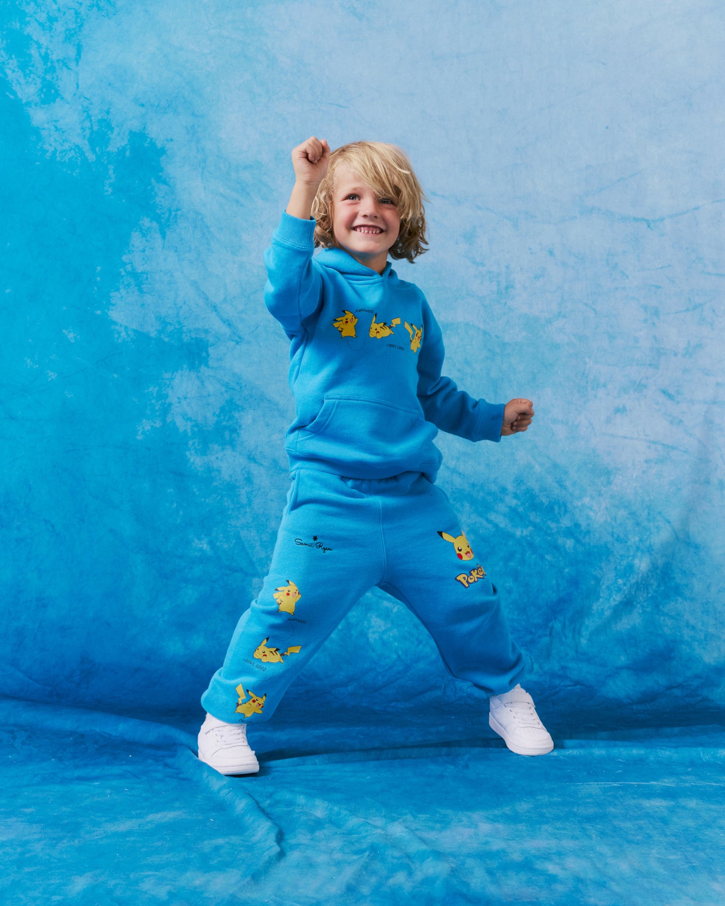 Kids- Pikachu I Choose Happiness Hoodie
