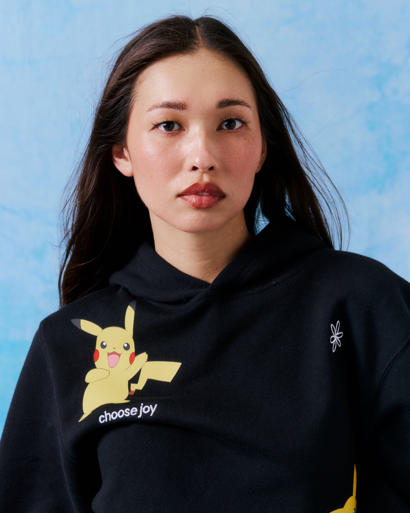 Pikachu Keep It Electric Hoodie, Black