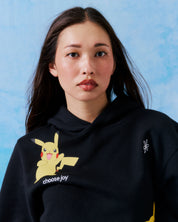 Pikachu Keep It Electric Hoodie, Black