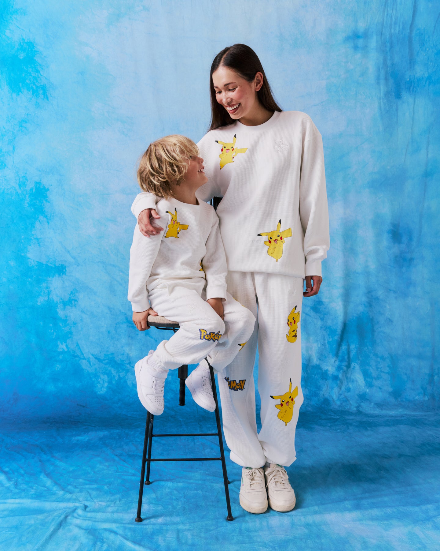 Kids- Pikachu Keep It Electric Thermal Crewneck