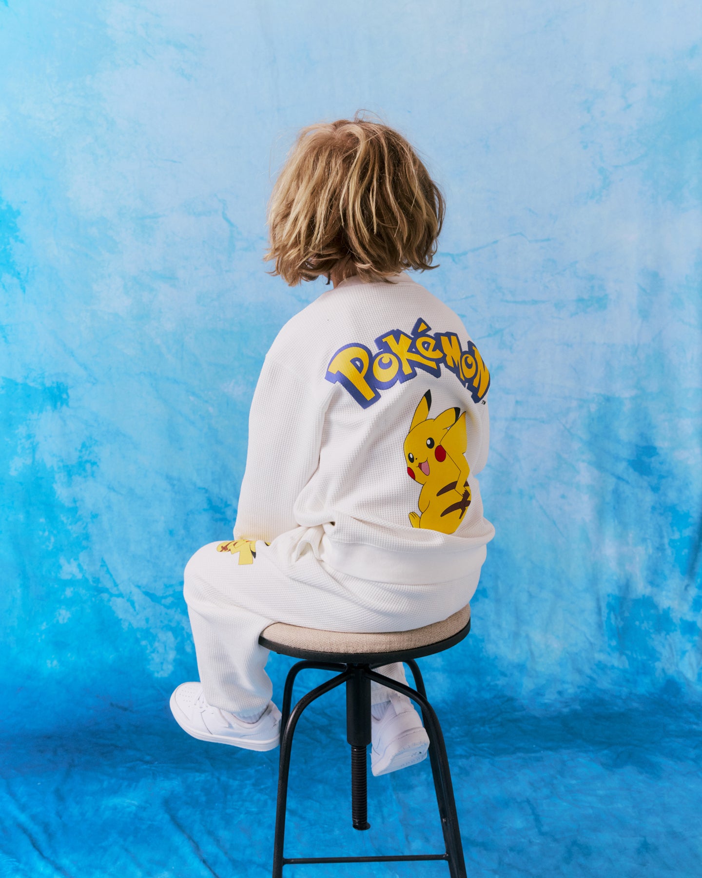 Kids- Pikachu Keep It Electric Thermal Crewneck