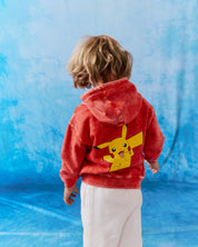 Kids- Pikachu Brighten Your Day Zip Up Hoodie