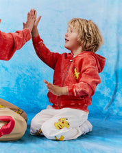Kids- Pikachu Brighten Your Day Zip Up Hoodie