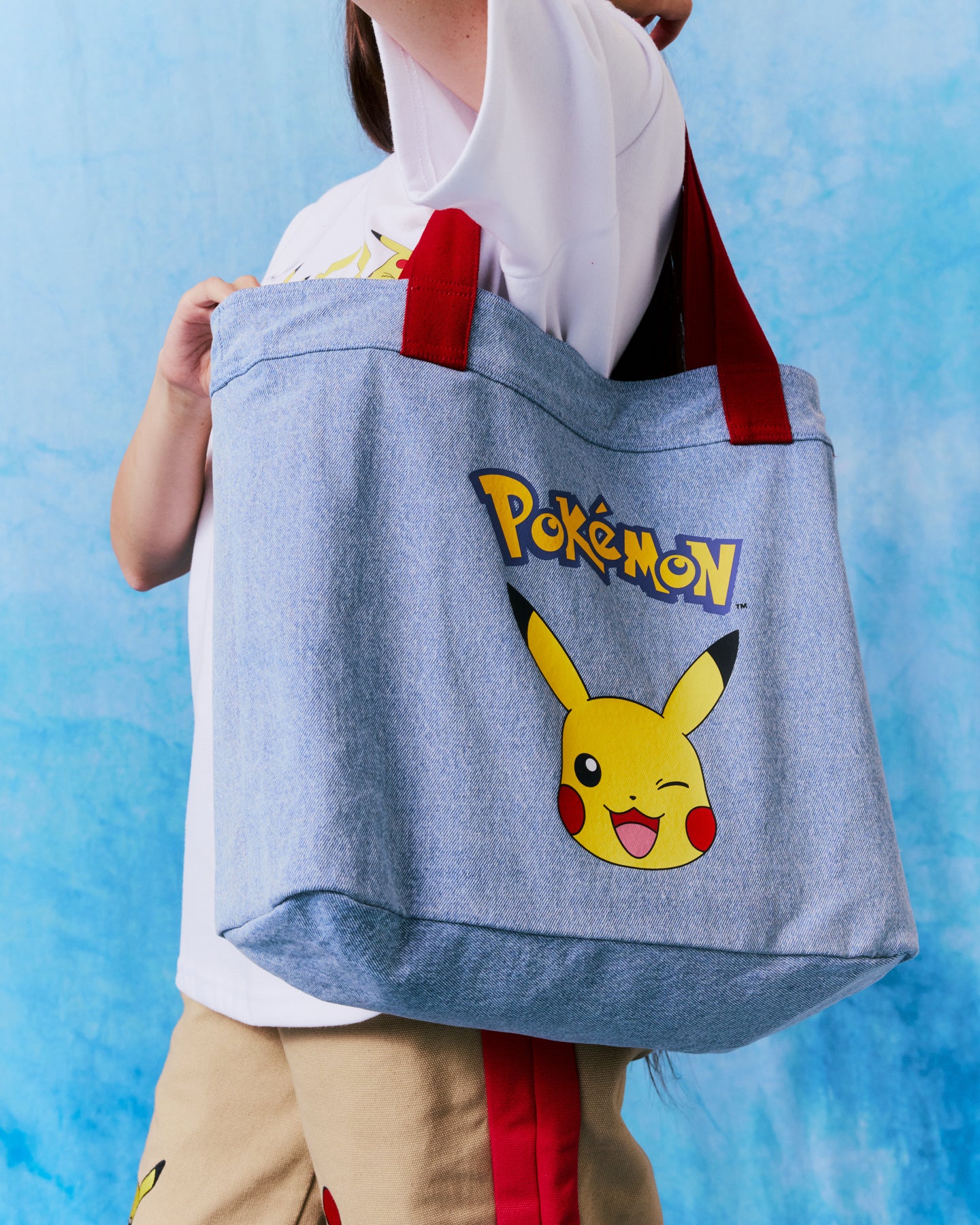 Pokémon Denim Tote Bag