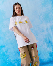Pikachu Oversized Tee, White