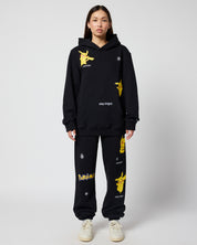 Pikachu Keep It Electric Hoodie, Black