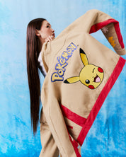 Pikachu Power Up Work Wear Jacket