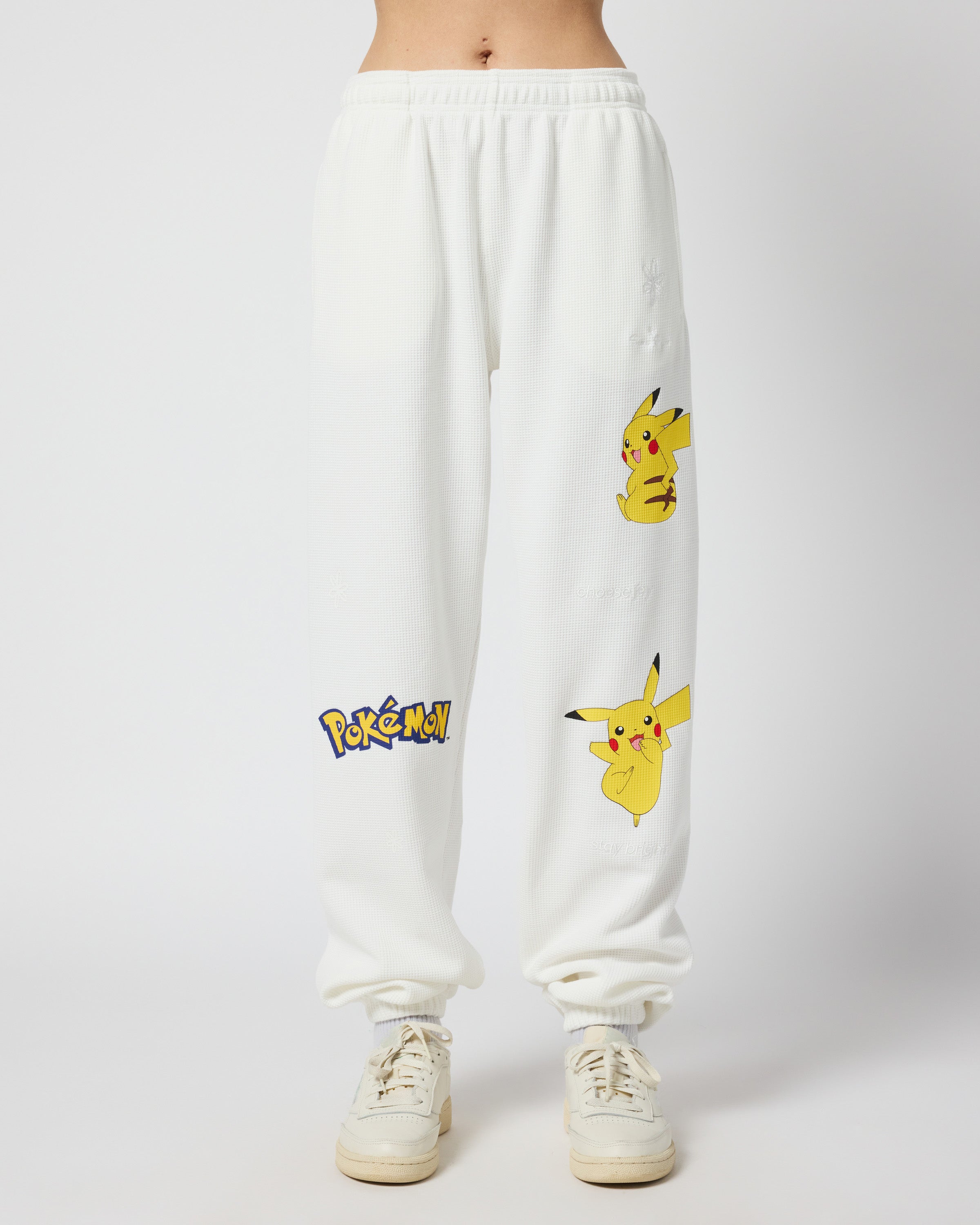 Pikachu Keep It Electric Thermal Sweatpants