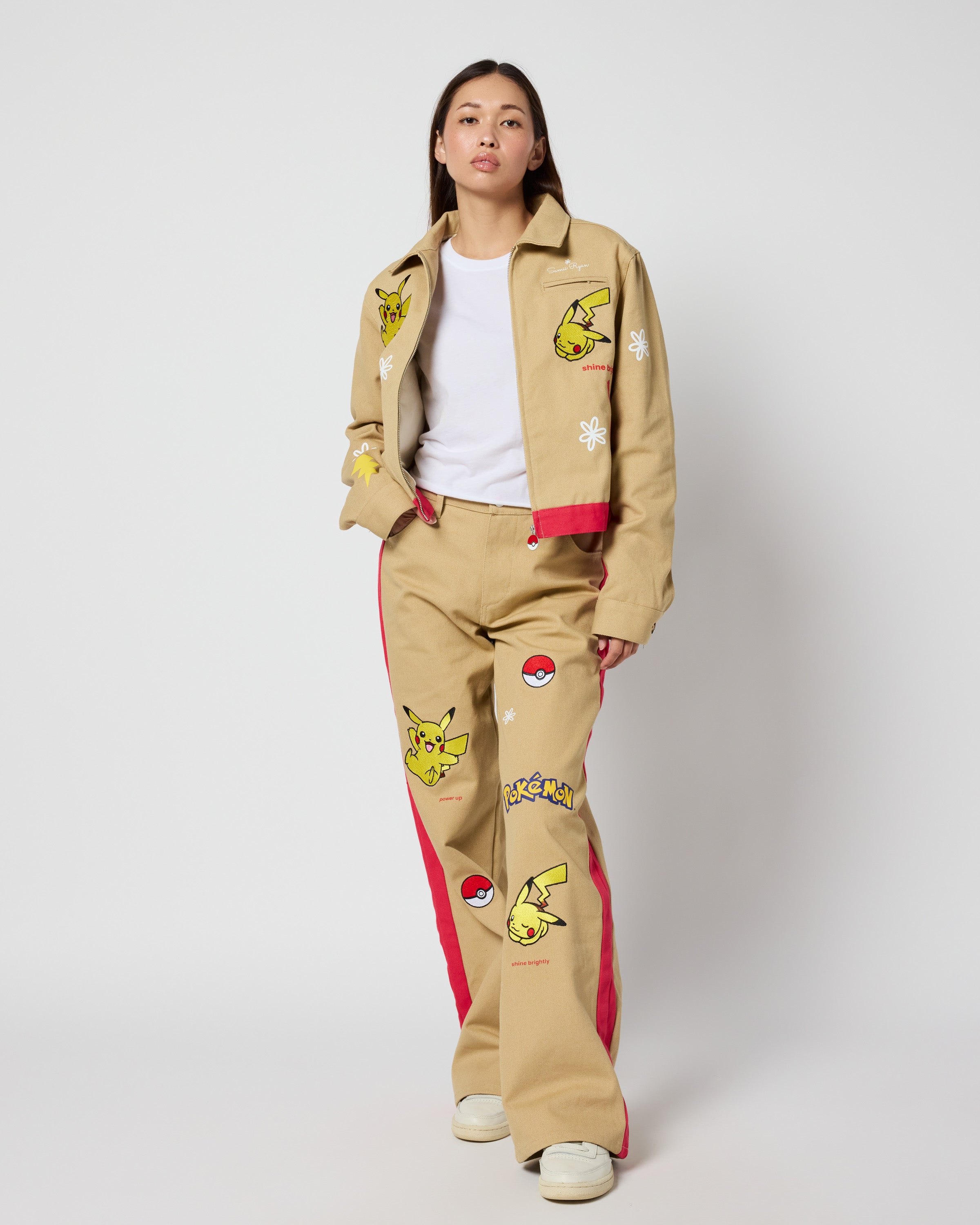 Pikachu Power Canvas Pants