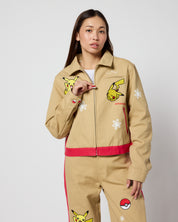 Pikachu Power Up Work Wear Jacket