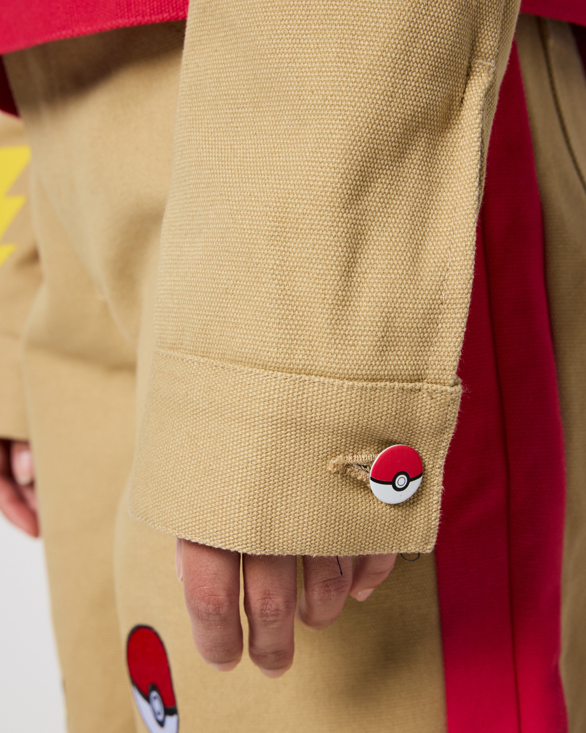 Pikachu Power Up Work Wear Jacket