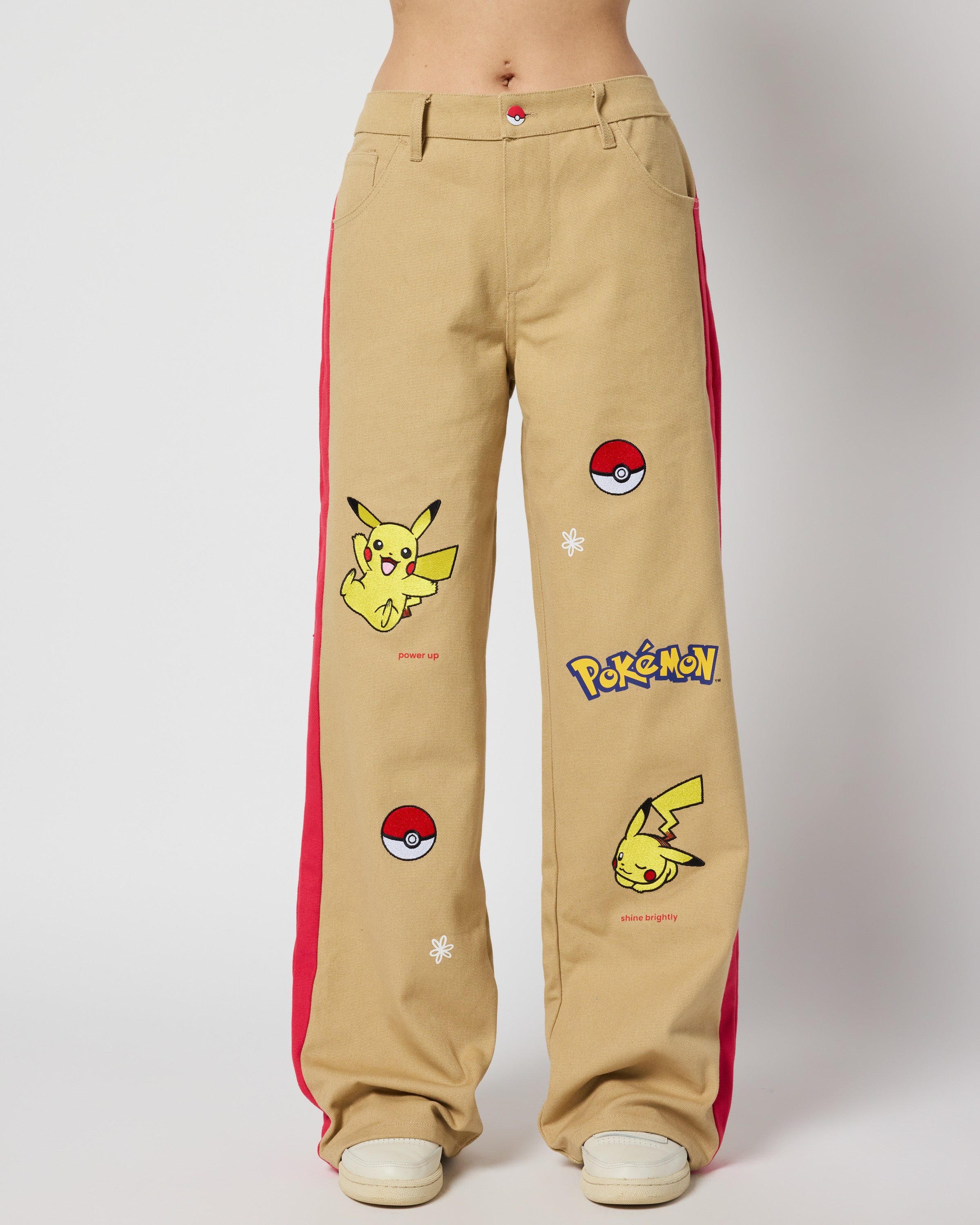 Pikachu Power Canvas Pants