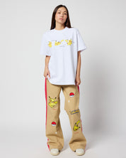 Pikachu Oversized Tee, White